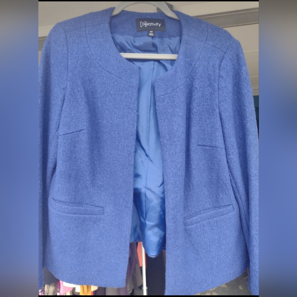 Ladies Button Up Jacket size 10P